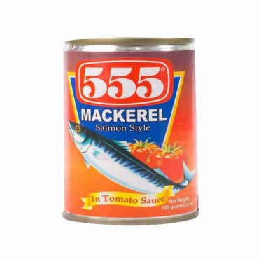 555 Mackerel Salmon Style in Tomato Sauce 155gm