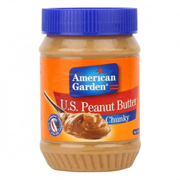 American Garden US Peanut Butter Chunky 454gm