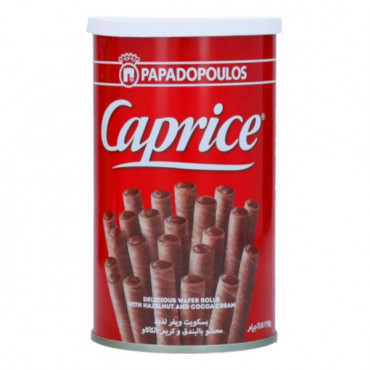 Caprice Wafer Rolls with Hazelnut & Coco 115gm