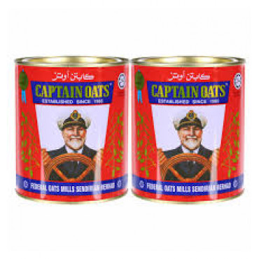 Captain Oats Tin 2 X 500 Gm