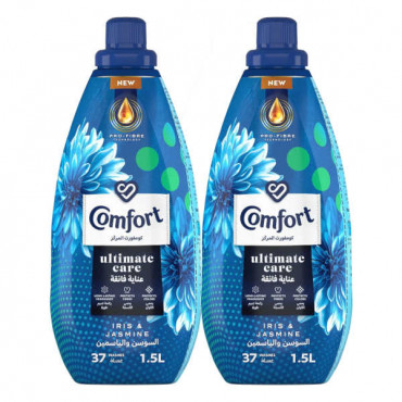 Comfort Ultimate Care Fabric Softener Iris & Jasmine 2 x 1.4Ltr