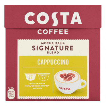 Costa Coffee Signature Blend Cappuccino Capsules 146.4gm