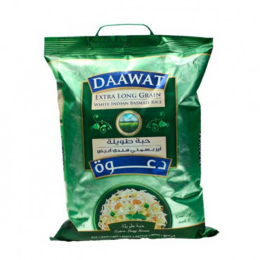 Daawat Extra Long Indian Basmati Rice 5Kg