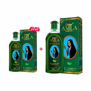 Dabur Amla Hair Oil 300ml + 100ml Free