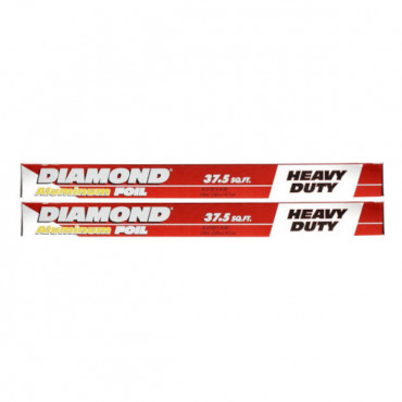 Diamond Aluminium Foil 2 x 37.5 Sq Ft
