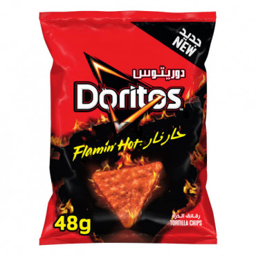 Doritos Tortilla Chips Flamin Hot 48gm