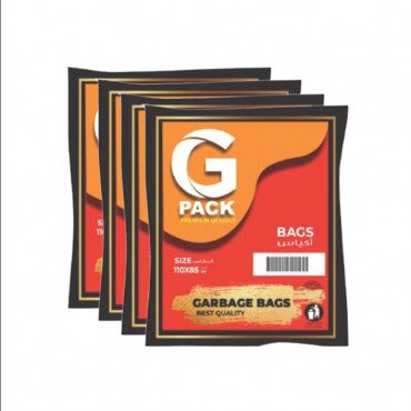 G Pack Garbage Bag (8Galon)(30 Bag)-4 Pcs Special
