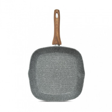 HOMEWAY MARBLE GRILL PAN 28 CM