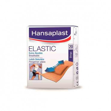 Hansaplast Elastic Flexible Plasters 20s