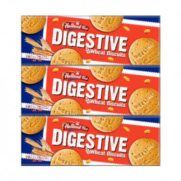 Holland Park Digestive Wheat Biscuits 3 x 250gm
