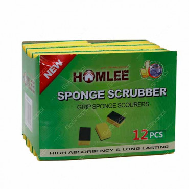 Homlee Steel Scrubber Pad 3Pk Ghws-1025