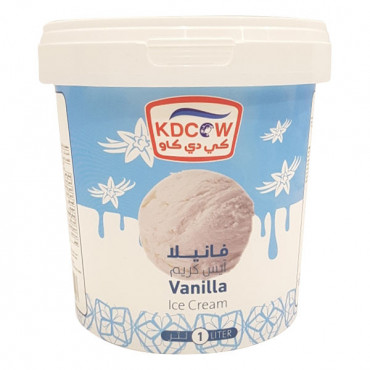 KDCow Ice Cream Vanilla 1Ltr