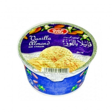 KDD CUP ICE CREAM VANILLA ALMOND 167ML