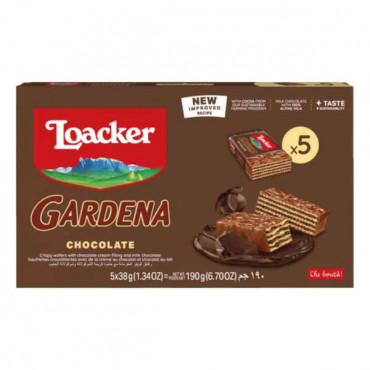 Loacker Gardena Chocolate Wafers 190gm