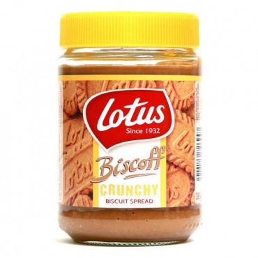 Lotus Biscoff Crunchy Biscuit Spread 380gm