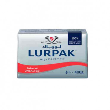 Lurpak Butter Unsalted 400gm