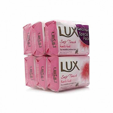 Lux Beauty Bar Soft Touch 6 x 75gm
