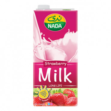 Nada Long Life Strawberry Milk 1Ltr