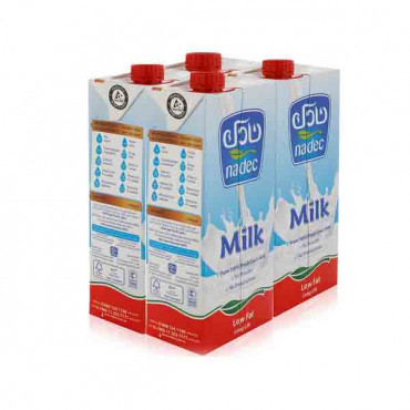Nada Long Life Low Fat Milk 4 x 1Ltr