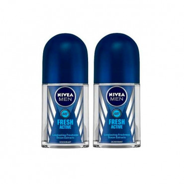 Nivea Deo Roll-On 2X50ml@20%Off