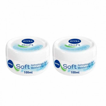 Nivea Soft Cream 2 x 100ml