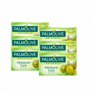 Palmolive Soap Herbal Extracts 90gm 5 + 1 Free