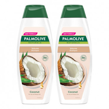 Palmolive Volume Shampoo Coconut 2 x 380ml