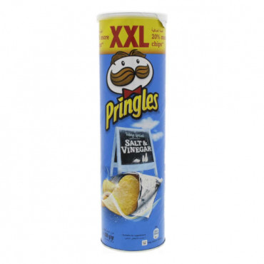 Pringles Potato Crisps XXL Salt & Vinegar 200gm