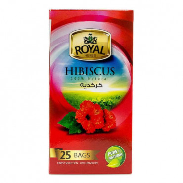 Royal Herbs Hibiscus Tea 25 Bags