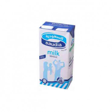 Saudia Whole Milk Long Life 2Ltr