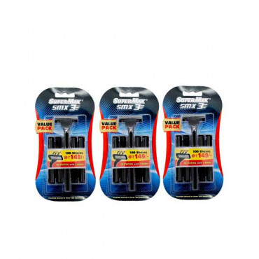 Supermax Elastomer Comfort Grip Pouch Of 10+4