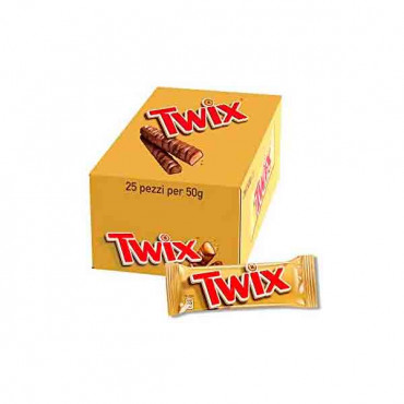 Twix Twin Chocolate 25 x 50gm