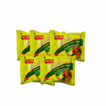 Wai Wai Noodles Chicken Curry 5 x 75gm